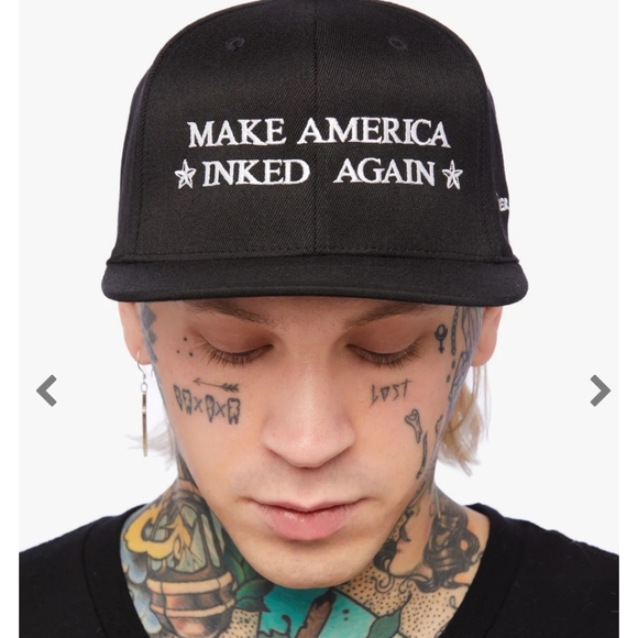 Unisex "Make America Inked Again" Snapback from Generation Me BNWOT - Picture 1 of 6
